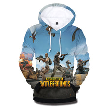 Load image into Gallery viewer, High Quality 3D PUBG Hoodies