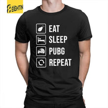Load image into Gallery viewer, Eat Sleep PUBG Repeat T Shirt