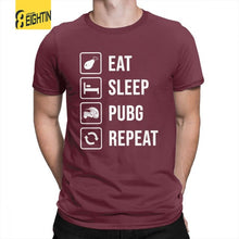 Load image into Gallery viewer, Eat Sleep PUBG Repeat T Shirt
