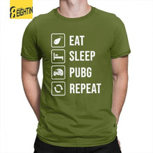 Load image into Gallery viewer, Eat Sleep PUBG Repeat T Shirt