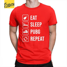Load image into Gallery viewer, Eat Sleep PUBG Repeat T Shirt
