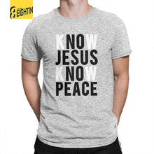 Load image into Gallery viewer, Know Jesus Know Peace Christian T-Shirts