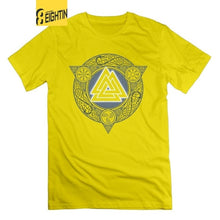 Load image into Gallery viewer, Valknut Ice Flame Vikings  T-Shirts
