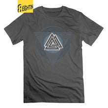 Load image into Gallery viewer, Valknut Ice Flame Vikings  T-Shirts