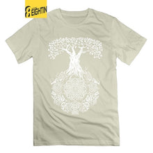 Load image into Gallery viewer, Viking T-Shirt Tree of Life Valhalla