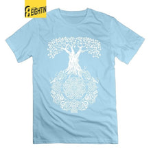 Load image into Gallery viewer, Viking T-Shirt Tree of Life Valhalla