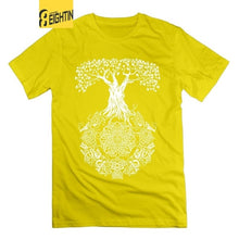 Load image into Gallery viewer, Viking T-Shirt Tree of Life Valhalla