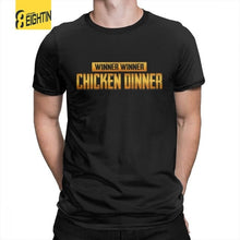 Load image into Gallery viewer, PUBG WINNER WINNER Tees Printed Crewneck T-Shirt