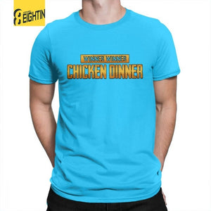 PUBG WINNER WINNER Tees Printed Crewneck T-Shirt