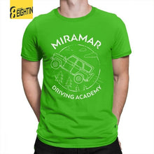 Load image into Gallery viewer, Funny PUBG Miramar Driving Academy T Shirts