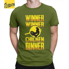 Load image into Gallery viewer, PUBG Winner Winner Chicken Dinner T-Shirts