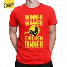 Load image into Gallery viewer, PUBG Winner Winner Chicken Dinner T-Shirts