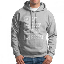 Load image into Gallery viewer, Men Eat Sleep PUBG Repeat  Hoodies