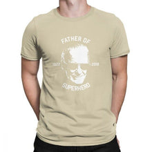 Load image into Gallery viewer, Stan Lee T Shirts Father Of Superhero
