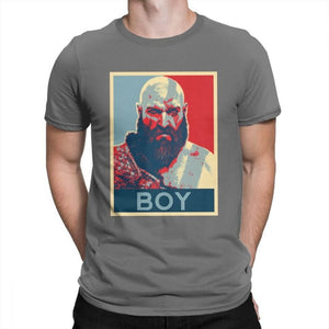 Boy Kratos God Of War Men T Shirt