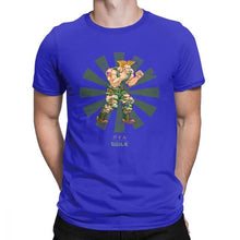 Load image into Gallery viewer, Guile Street Fighter Retro T Shirt