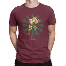 Load image into Gallery viewer, Guile Street Fighter Retro T Shirt