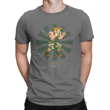 Load image into Gallery viewer, Guile Street Fighter Retro T Shirt