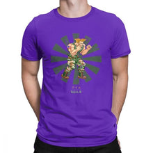 Load image into Gallery viewer, Guile Street Fighter Retro T Shirt