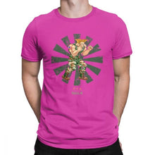 Load image into Gallery viewer, Guile Street Fighter Retro T Shirt