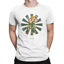 Load image into Gallery viewer, Guile Street Fighter Retro T Shirt