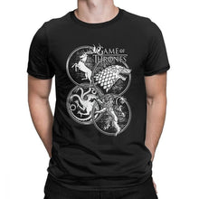 Load image into Gallery viewer, Game Of Thrones T-Shirt Four Stark Targaryen Lannister