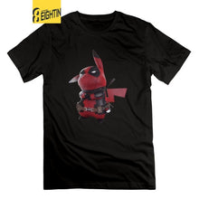 Load image into Gallery viewer, Deadpool Pikachu Cosplay Funny T Shirt