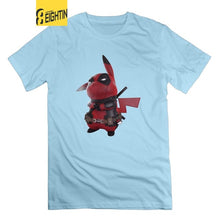 Load image into Gallery viewer, Deadpool Pikachu Cosplay Funny T Shirt