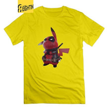 Load image into Gallery viewer, Deadpool Pikachu Cosplay Funny T Shirt