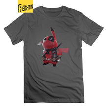 Load image into Gallery viewer, Deadpool Pikachu Cosplay Funny T Shirt