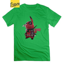 Load image into Gallery viewer, Deadpool Pikachu Cosplay Funny T Shirt